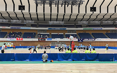 Scenes from the match