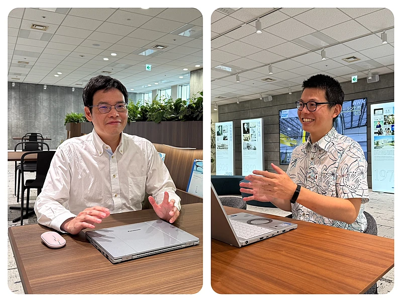 本インタビューに回答する社員