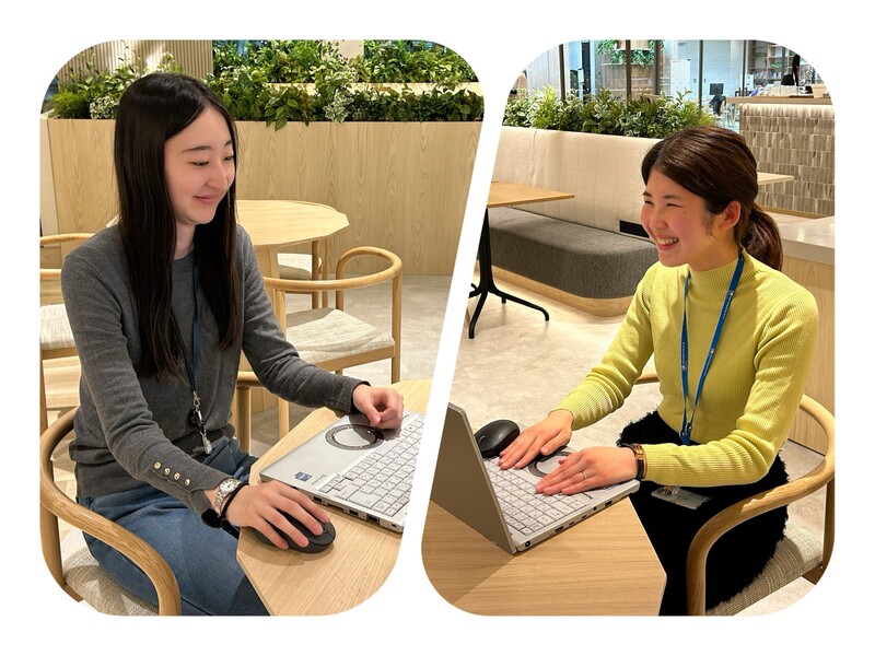 本インタビューに回答する社員