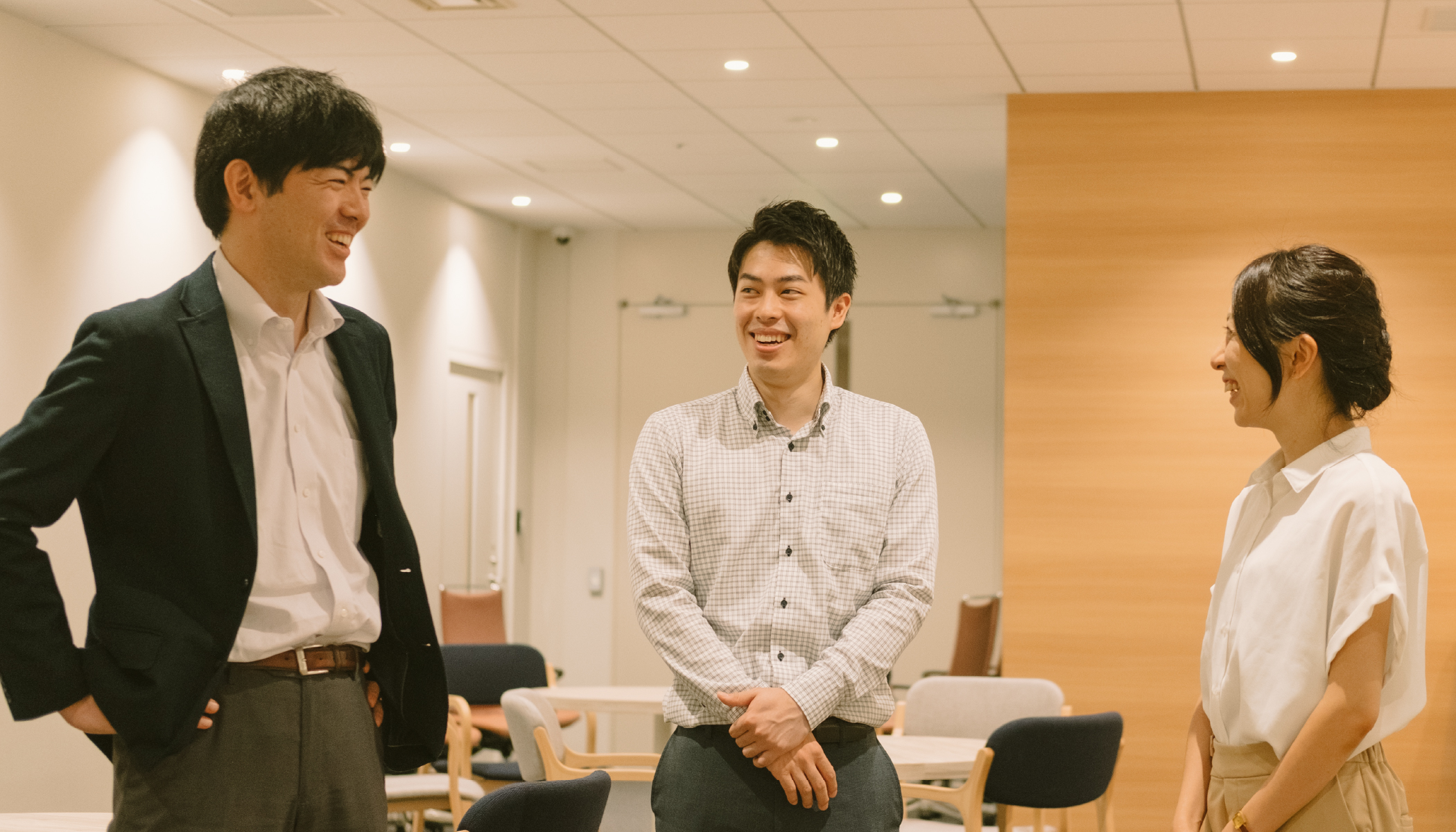 本インタビューに回答する社員