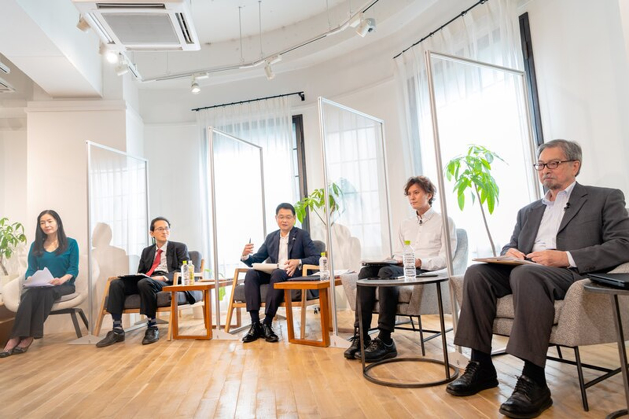 A CEO dialogue session held in 2021