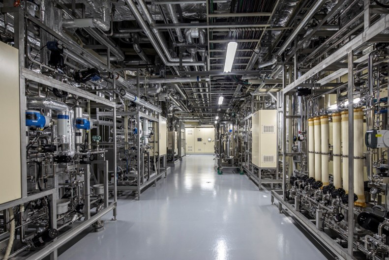 The manufacturing system used to produce pharmaceutical water for injection Numerous ultrafiltration